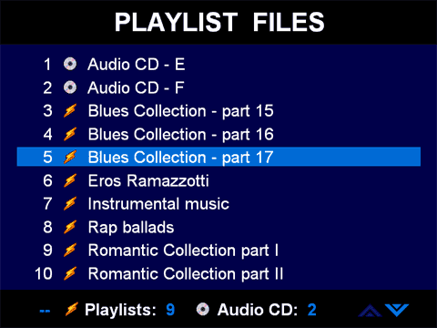 Playlist files